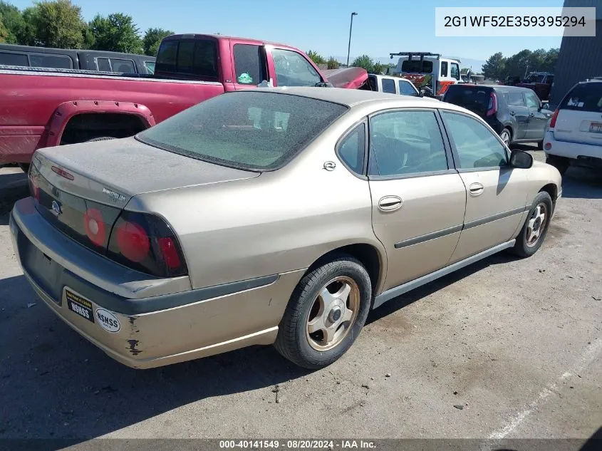 2005 Chevrolet Impala VIN: 2G1WF52E359395294 Lot: 40141549