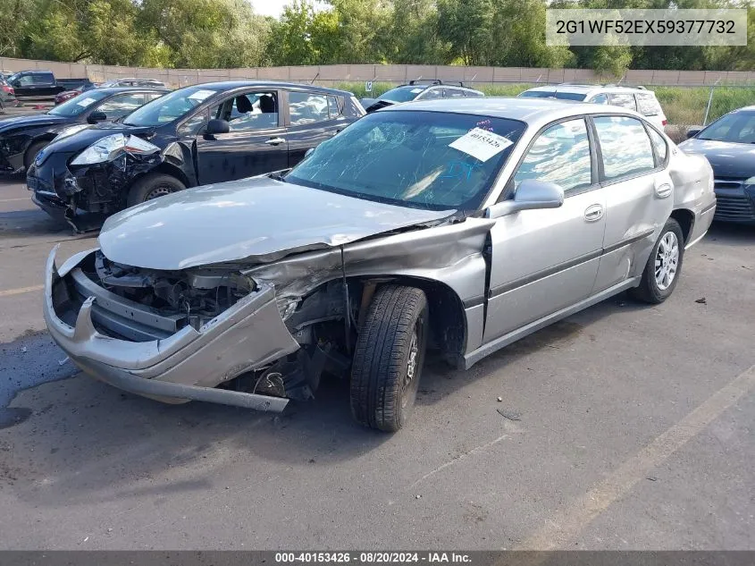 2005 Chevrolet Impala VIN: 2G1WF52EX59377732 Lot: 40153426