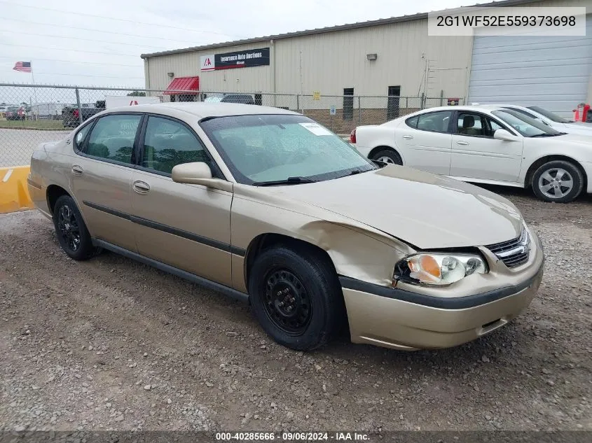 2005 Chevrolet Impala VIN: 2G1WF52E559373698 Lot: 40285666