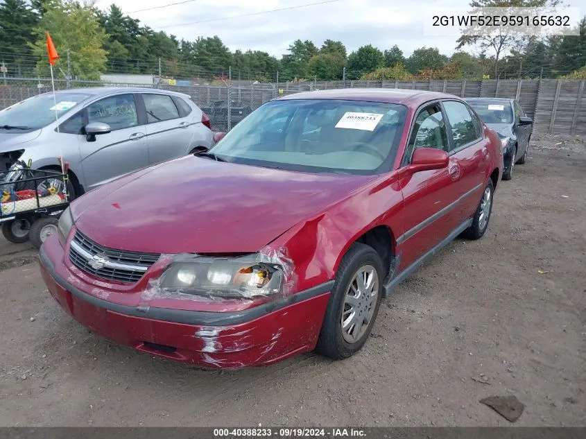 2005 Chevrolet Impala VIN: 2G1WF52E959165632 Lot: 40388233