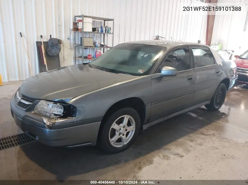 2005 Chevrolet Impala VIN: 2G1WF52E159101388 Lot: 40456445