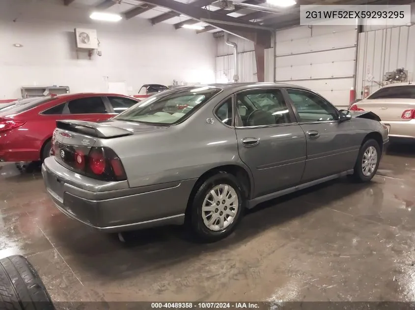 2005 Chevrolet Impala VIN: 2G1WF52EX59293295 Lot: 40489358