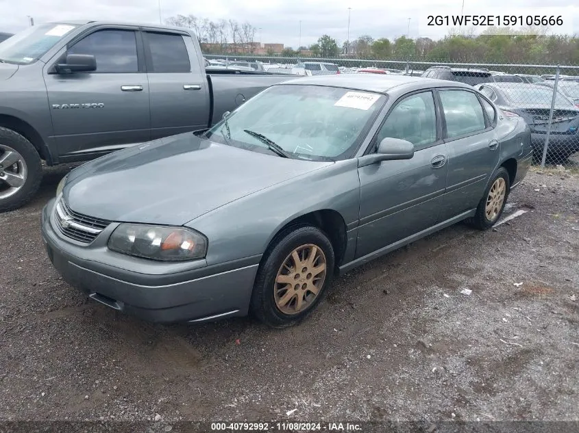 2005 Chevrolet Impala VIN: 2G1WF52E159105666 Lot: 40792992