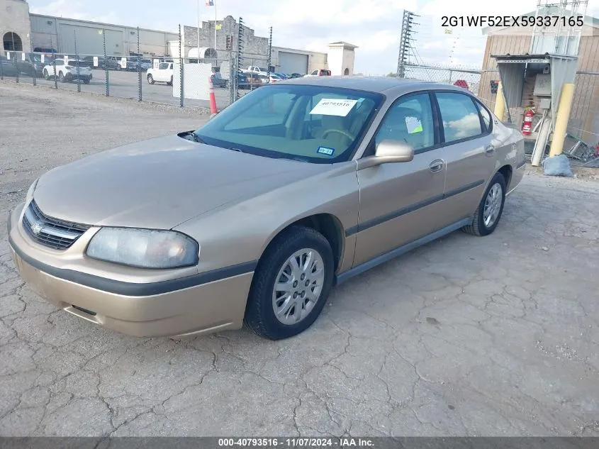 2G1WF52EX59337165 2005 Chevrolet Impala