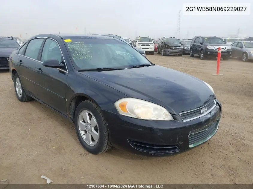 2G1WB58N069229027 2006 Chevrolet Impala Ls