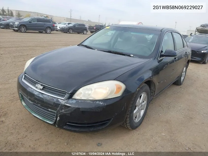 2G1WB58N069229027 2006 Chevrolet Impala Ls