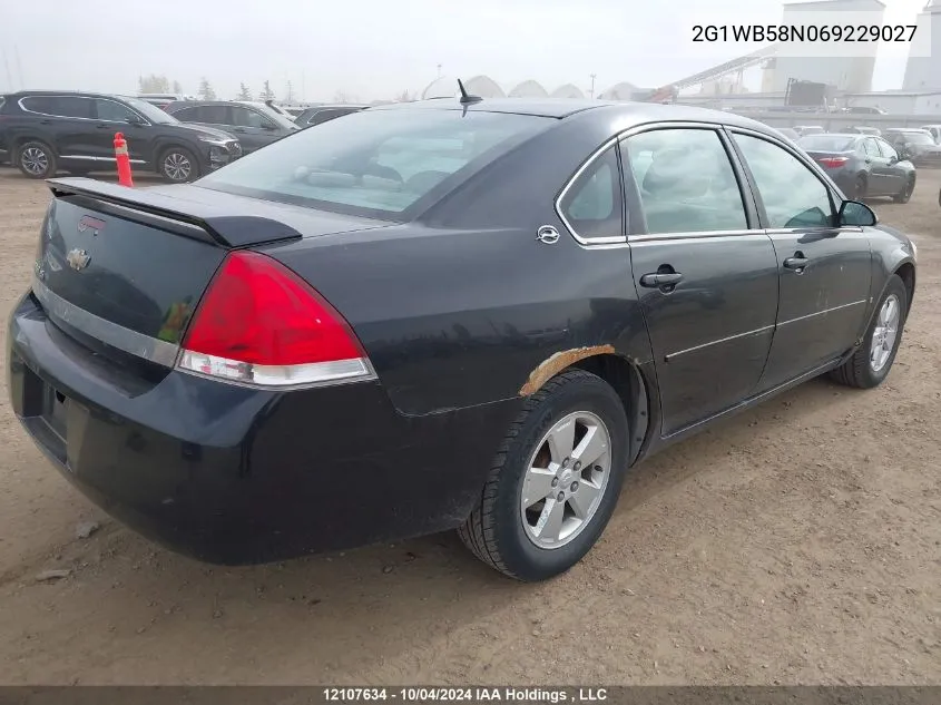 2G1WB58N069229027 2006 Chevrolet Impala Ls