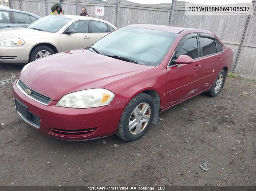 2006 Chevrolet Impala VIN: 2G1WB58N669105537 Lot: 12154941