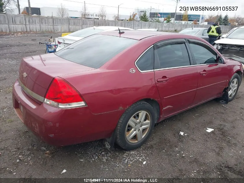 2006 Chevrolet Impala VIN: 2G1WB58N669105537 Lot: 12154941