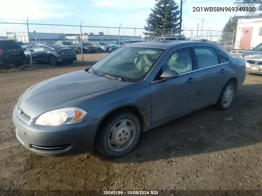 2G1WB58N969349330 2006 Chevrolet Impala Ls