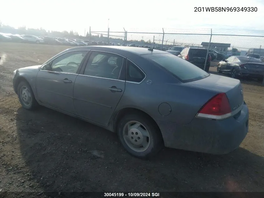 2G1WB58N969349330 2006 Chevrolet Impala Ls