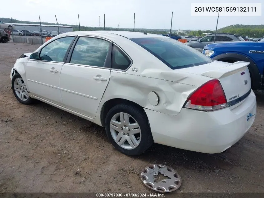 2006 Chevrolet Impala Lt VIN: 2G1WC581569132111 Lot: 39797936