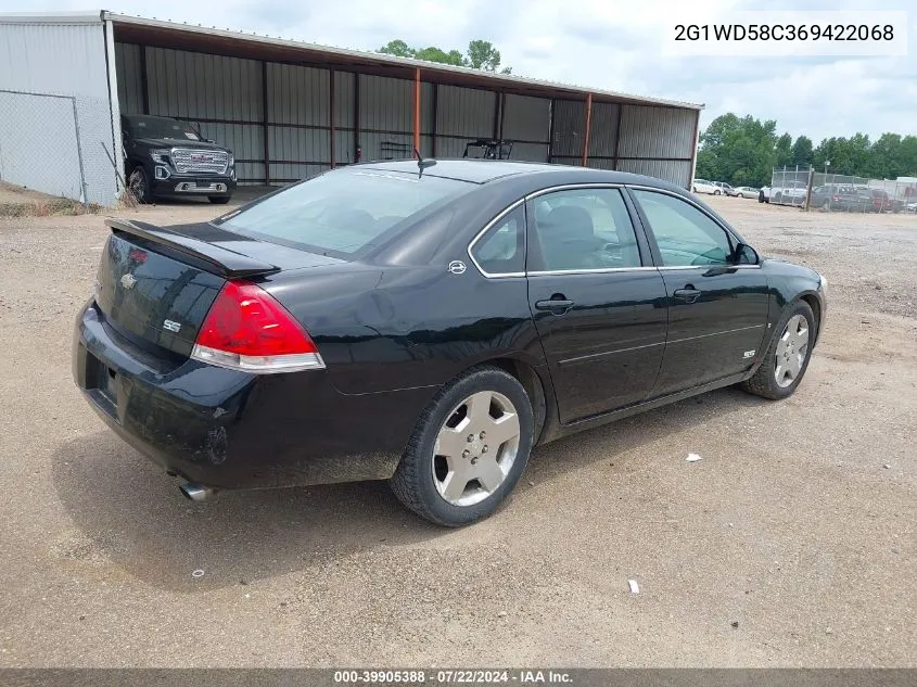 2G1WD58C369422068 2006 Chevrolet Impala Ss