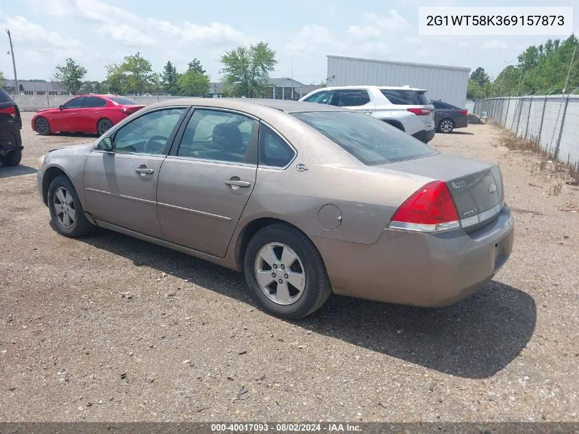 2006 Chevrolet Impala Lt VIN: 2G1WT58K369157873 Lot: 40017093