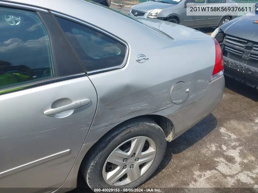 2G1WT58K569376611 2006 Chevrolet Impala Lt