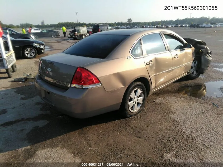 2006 Chevrolet Impala Lt VIN: 2G1WT55K569301055 Lot: 40031287