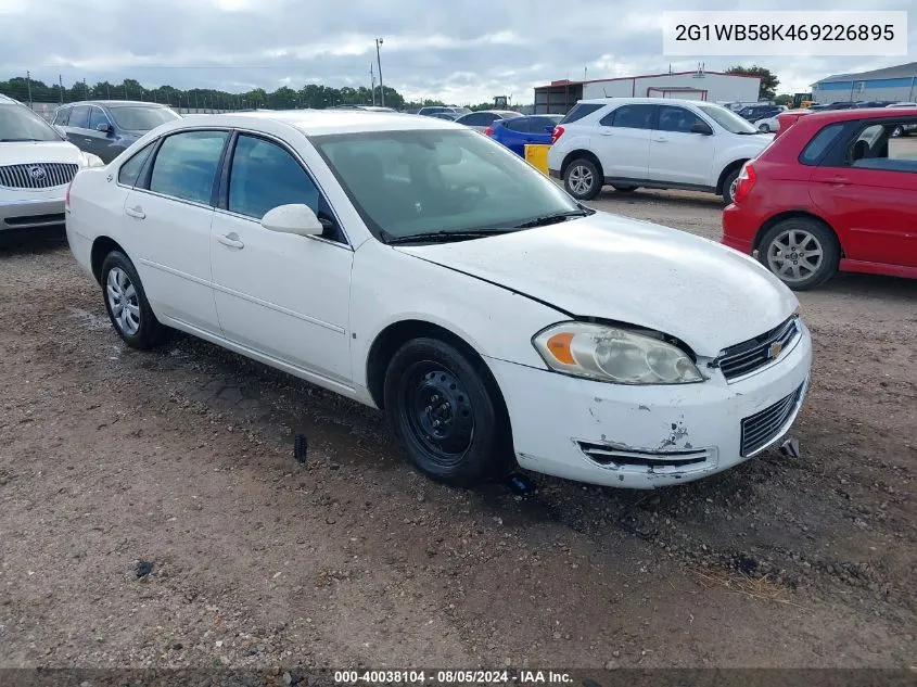 2006 Chevrolet Impala Ls VIN: 2G1WB58K469226895 Lot: 40038104