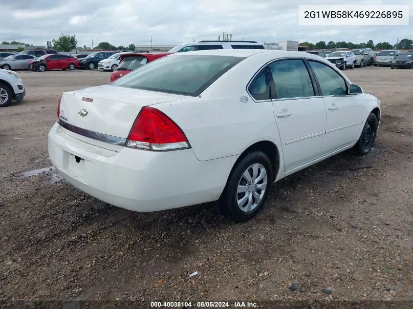 2G1WB58K469226895 2006 Chevrolet Impala Ls