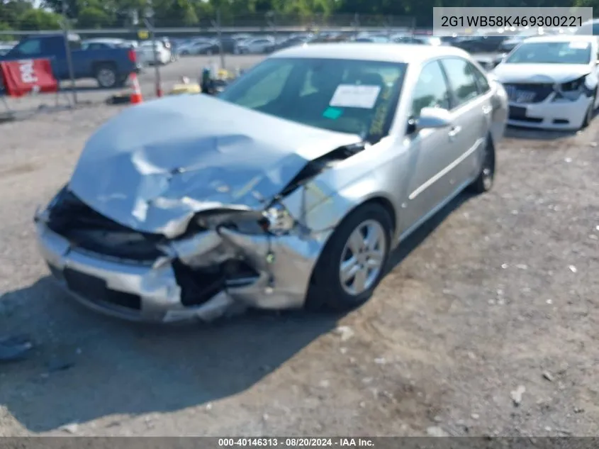 2006 Chevrolet Impala Ls VIN: 2G1WB58K469300221 Lot: 40146313