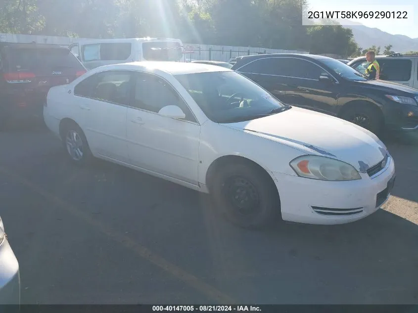 2006 Chevrolet Impala Lt VIN: 2G1WT58K969290122 Lot: 40147005