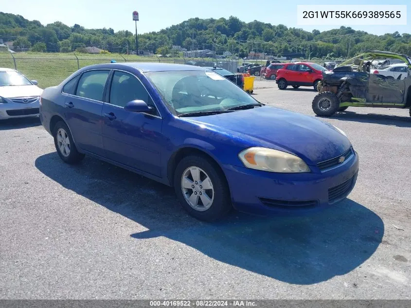 2006 Chevrolet Impala Lt VIN: 2G1WT55K669389565 Lot: 40169522