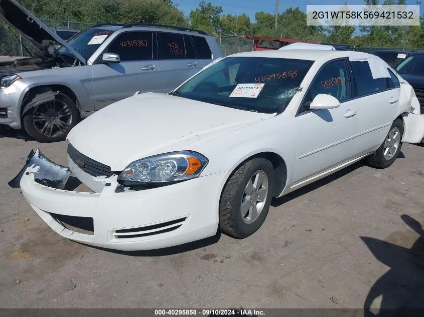 2G1WT58K569421532 2006 Chevrolet Impala Lt