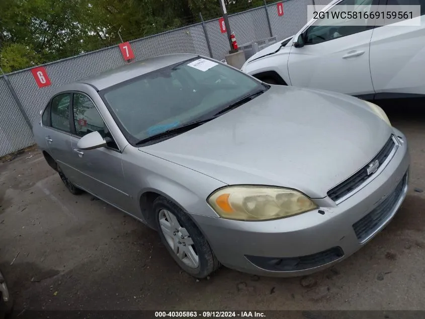 2G1WC581669159561 2006 Chevrolet Impala Lt