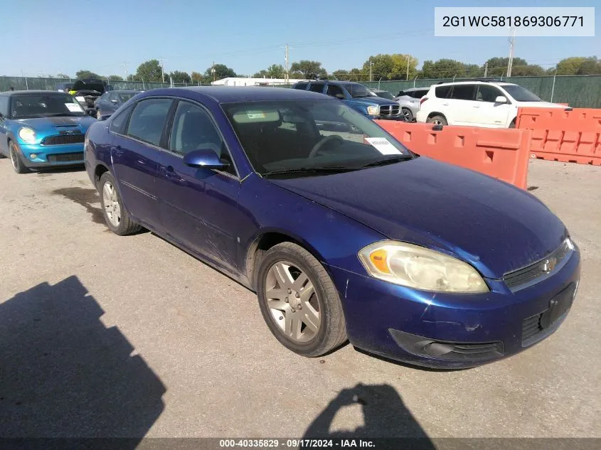 2G1WC581869306771 2006 Chevrolet Impala Lt