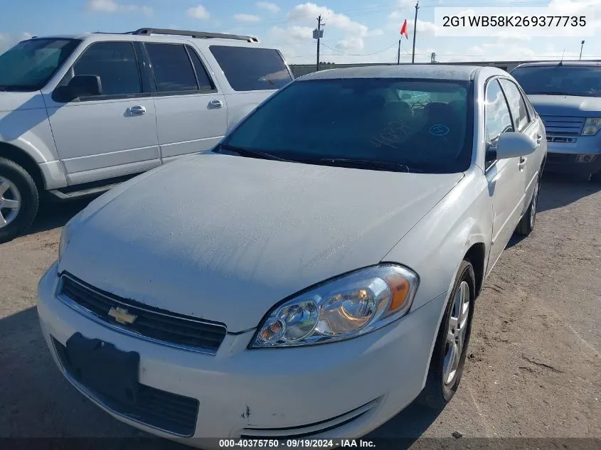 2G1WB58K269377735 2006 Chevrolet Impala Ls