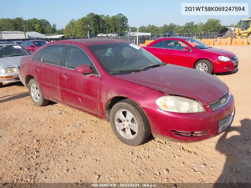 2G1WT58K069247594 2006 Chevrolet Impala Lt