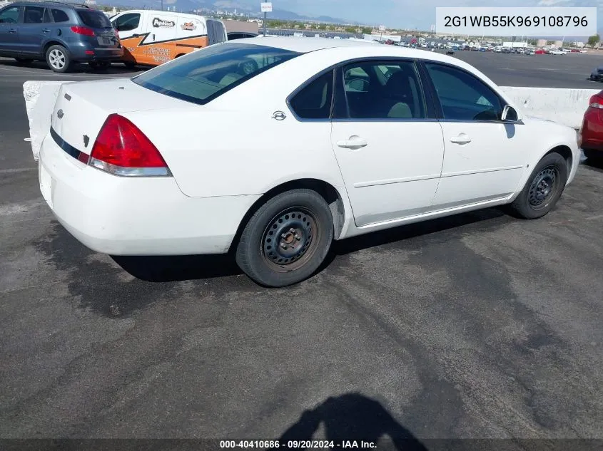 2G1WB55K969108796 2006 Chevrolet Impala Ls