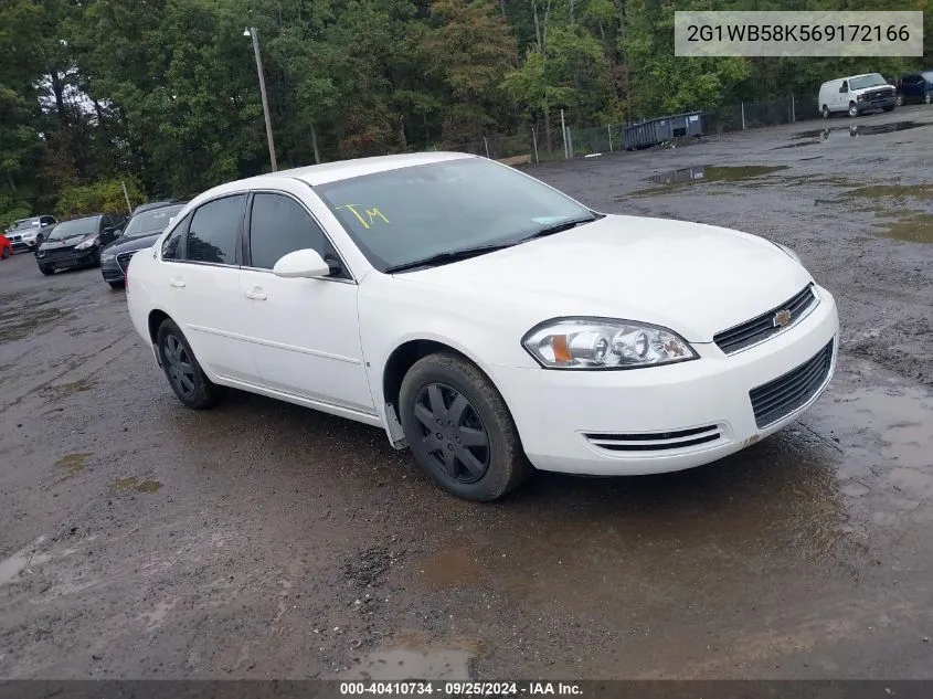 2G1WB58K569172166 2006 Chevrolet Impala Ls