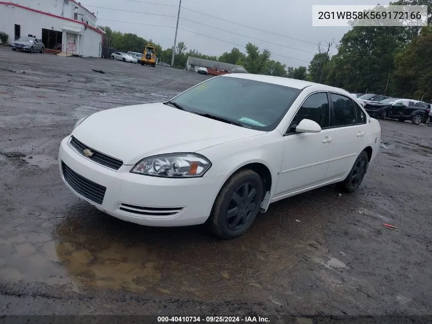 2G1WB58K569172166 2006 Chevrolet Impala Ls