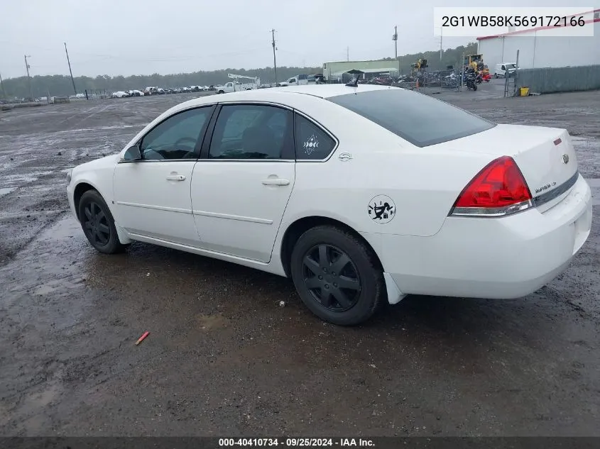 2G1WB58K569172166 2006 Chevrolet Impala Ls