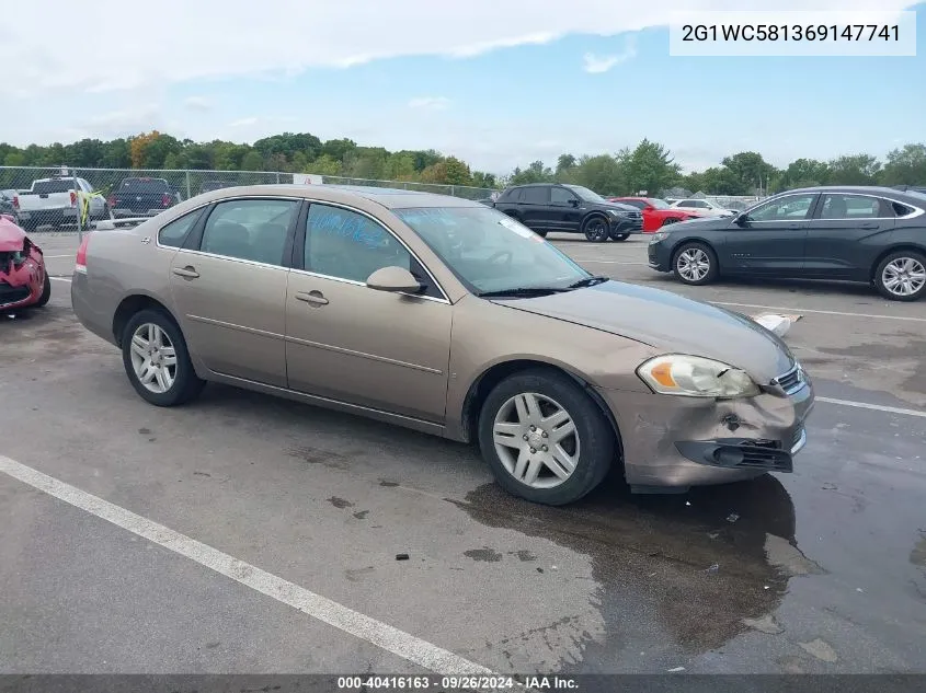 2G1WC581369147741 2006 Chevrolet Impala Lt