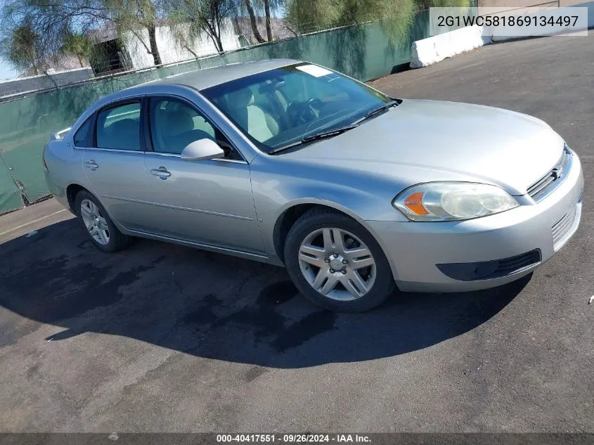 2006 Chevrolet Impala Lt VIN: 2G1WC581869134497 Lot: 40417551