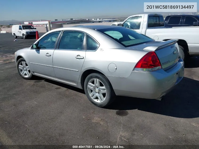 2006 Chevrolet Impala Lt VIN: 2G1WC581869134497 Lot: 40417551