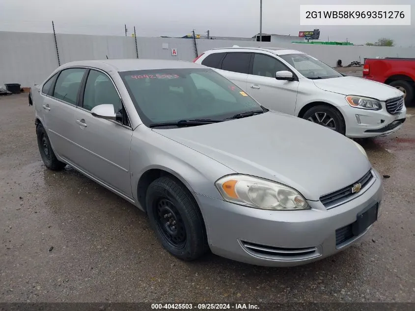 2006 Chevrolet Impala Ls VIN: 2G1WB58K969351276 Lot: 40425503