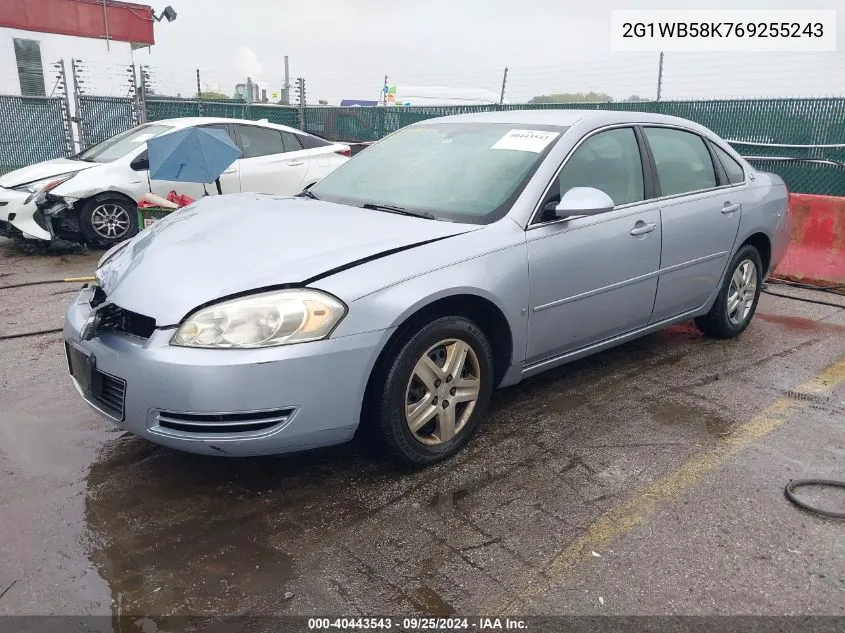 2G1WB58K769255243 2006 Chevrolet Impala Ls