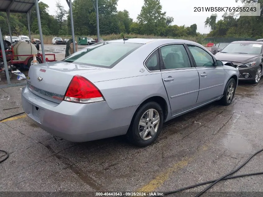 2G1WB58K769255243 2006 Chevrolet Impala Ls