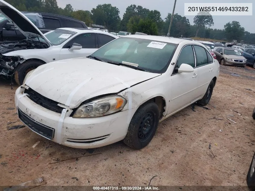 2G1WS551469433282 2006 Chevrolet Impala Police