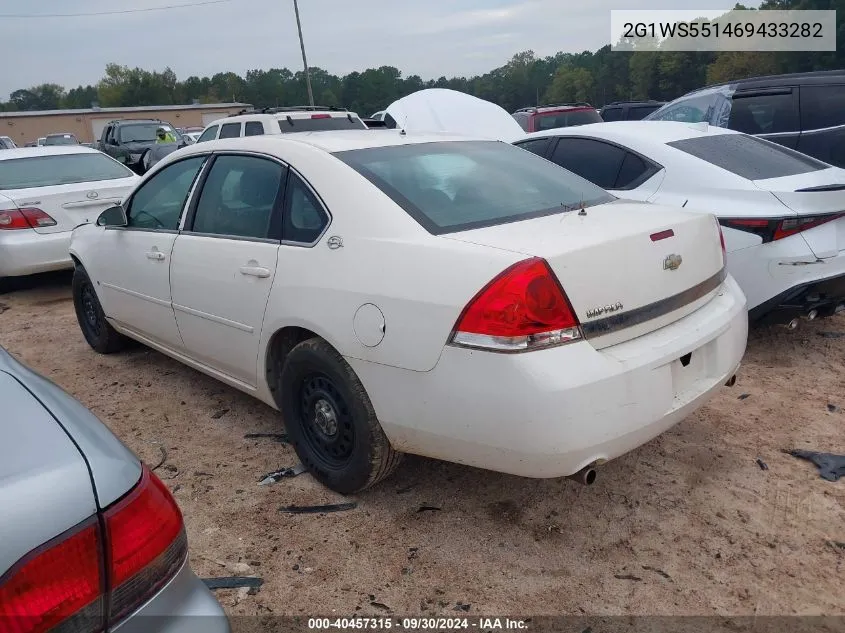 2006 Chevrolet Impala Police VIN: 2G1WS551469433282 Lot: 40457315