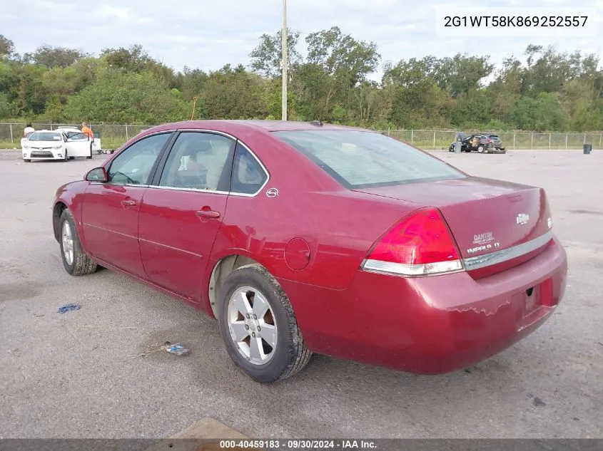 2G1WT58K869252557 2006 Chevrolet Impala Lt