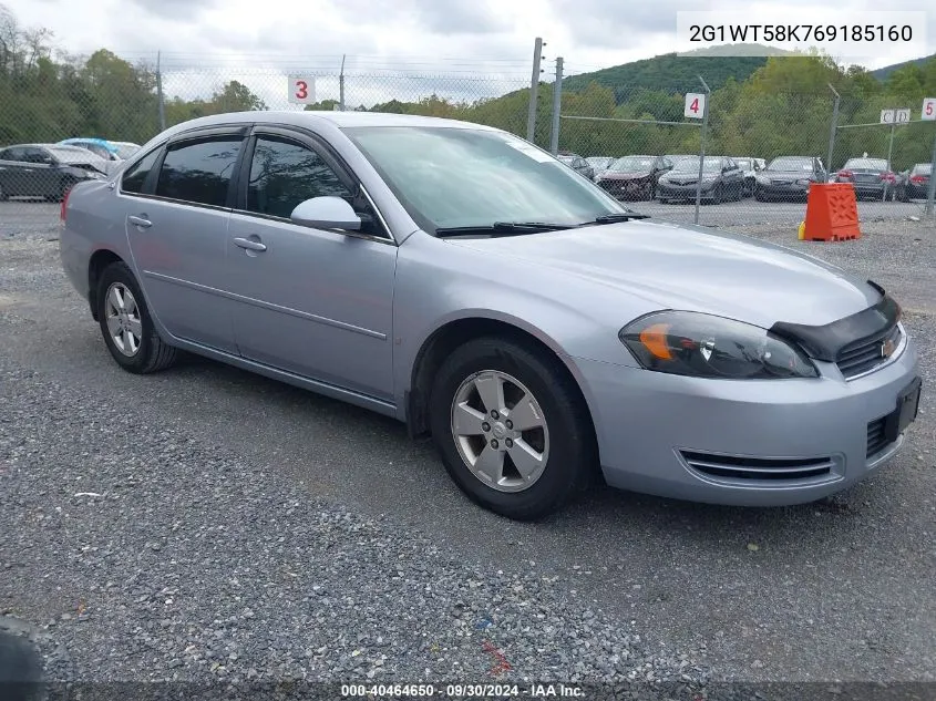 2006 Chevrolet Impala Lt VIN: 2G1WT58K769185160 Lot: 40464650