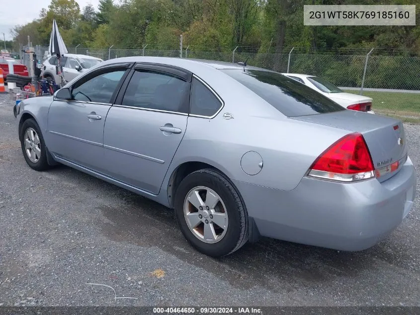 2006 Chevrolet Impala Lt VIN: 2G1WT58K769185160 Lot: 40464650