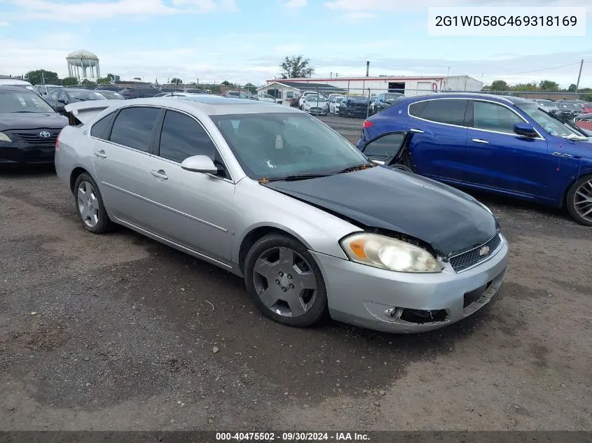 2006 Chevrolet Impala Ss VIN: 2G1WD58C469318169 Lot: 40475502