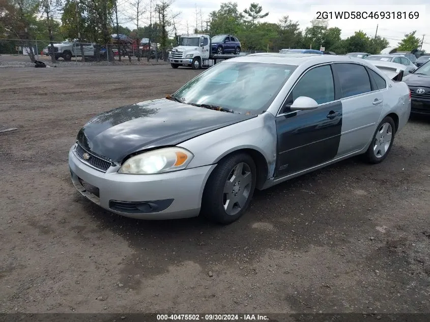 2006 Chevrolet Impala Ss VIN: 2G1WD58C469318169 Lot: 40475502