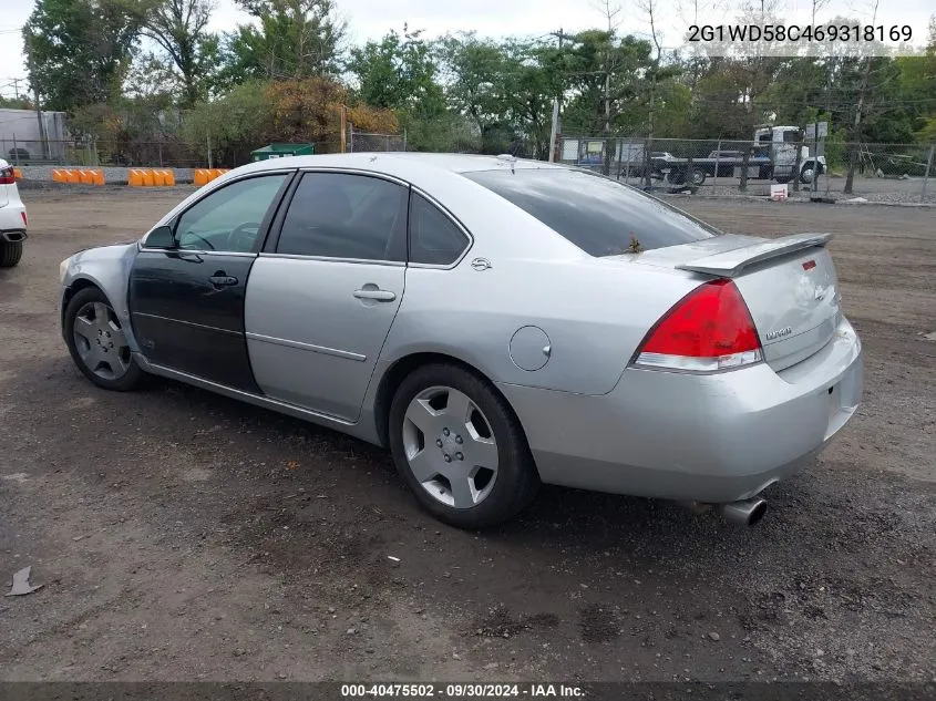 2006 Chevrolet Impala Ss VIN: 2G1WD58C469318169 Lot: 40475502