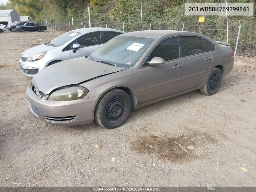 2006 Chevrolet Impala Ls VIN: 2G1WB58K769399861 Lot: 40655016