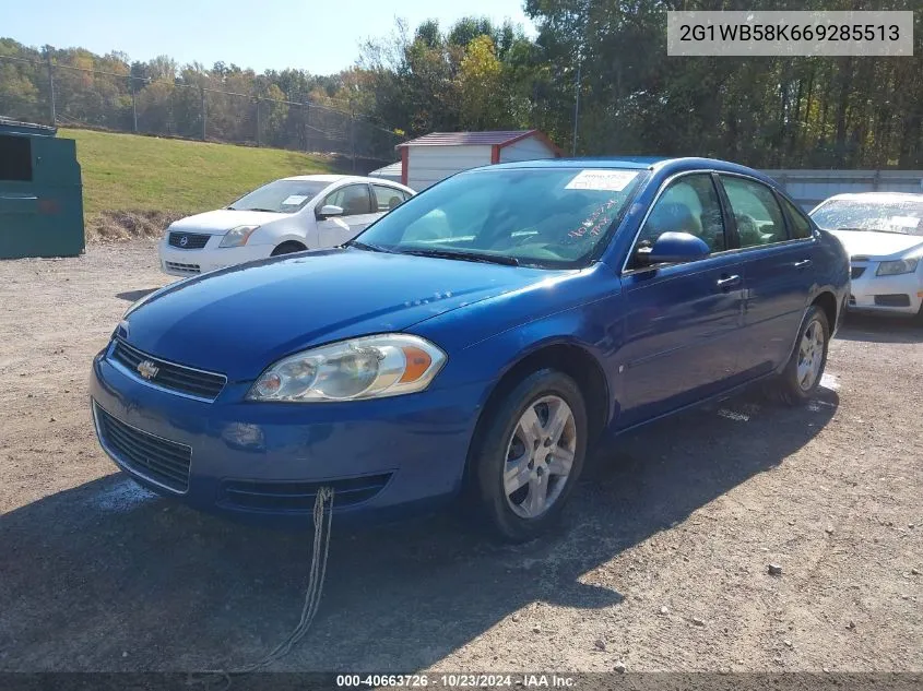 2G1WB58K669285513 2006 Chevrolet Impala Ls